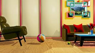 Various Weights Bouncing Balls Collision [Animation Exercise]