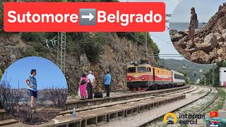 De MOOISTE SPOORLIJN🚂 van de BALKAN Sutomore🇲🇪➡️Beograd🇷🇸 |  Sutomore🏖️🌞- Interrail '24 #zomereditie