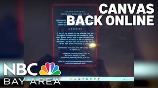Canvas system is online after cyberattack disrupted thousands of schools