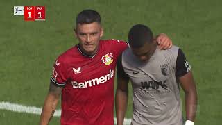 Bayer 04 Leverusen 1 - 2 FC Augsburg  (Bundesliga 2022 - 2023 Matchday 2 Highlights)