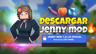 Cómo INSTALAR JENNY MOD para la 1.21 de MINECRAFT PE / ADDONS para MINECRAFT BEDROCK 1.21.21.01 🗣️🔥