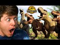 Reacting to the EVOLUTION of T-REX in MOVIES! (Epic Dinosaurs)