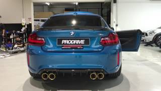 คลิปเสียง ท่อไอเสีย FI EXHAUST with CAT. on BMW M2