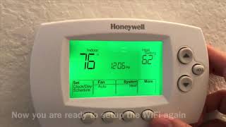 Connect Honeywell Thermostat to WiFi easy steps