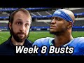 Roasting the Fantasy Football Busts of Week 8 - Busts Anonymous 2024