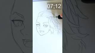 マイキーのひよってる奴いる？描いてみた【東京リベンジャーズ】　#Shorts