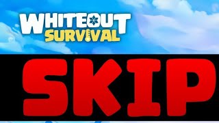 5 beginner mistakes not to make in Whiteout Survival