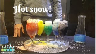 Hot snow - Science experimet