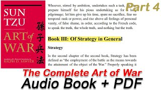 The Complete Art of War By Sun Tzu PART4 Audiobook + Read along