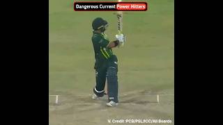 Top3 Dangerous Pakistani Power Hitters #cricket #shorts