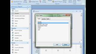 Access 2007 Parameter Query.avi