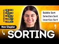 Sorting Algorithms | Bubble Sort, Selection Sort & Insertion Sort | DSA Series by Shradha Ma'am