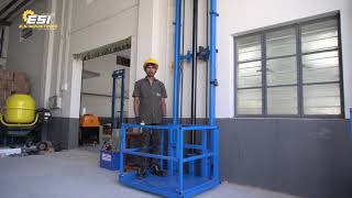 LIFT / HYDRAULIC LIFT 6M / WORKING VIDEO