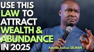 HOW TO ATTRACT WEALTH AND ABUNDANCE into your life #apostlejoshuaselman  #lawofattration