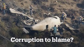 Pakistanis point to corruption to explain fatal airline crash