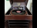 戸倉 千代子 島倉 千代子 ♪お山のお猿♪ 1950年 デビュー盤 78rpm. hmv model no 127 gramophone