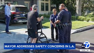 Mayor Bass Addresses Safety Concerns in L.A.