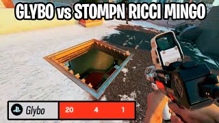 GLYBO 20 BOMB vs Stompn Ricci \u0026 Mingo in Rainbow Six Siege