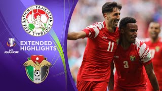 Tajikistan vs. Jordan : Extended Highlights | AFC Asian Cup | CBS Sports Golazo