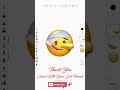 Tik Tok Emoji Recreation | Tik Tok Designing Emoji | TikTok Challenge | (#Shorts)