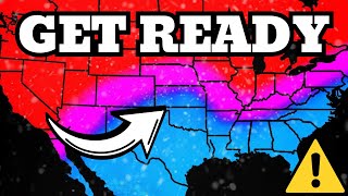 A Major Winter Storm Is Developing Rapidly...