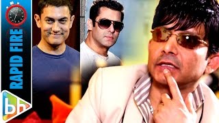 KRK | CONTROVERSIAL Rapid Fire On Salman Khan | Aamir Khan | Ajay Devgn