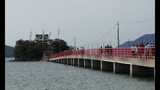 津嶋神社（三豊市）、2日間限りの大賑わい（映像は2日目）