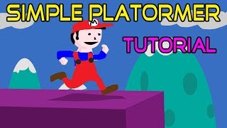 Simple Platformer Tutorial #1 For Gdevelop