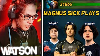 Watson- Magnus SICK PLAYS Destroys Everyone in 15K AVG MMR GAME !