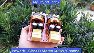 Share Class D Amplifier  400W | LCSC Electronics