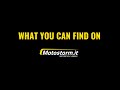 What you can find on www.motostorm.it