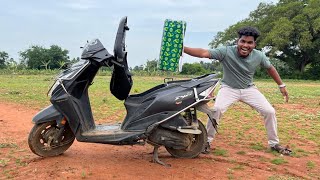 வெறித்தனமான Bike Vs Monster Cracker...