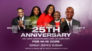 #KLifeTurns25 - Saturday, February 15, 2025 (Bishop Lambert Gates Sr.)