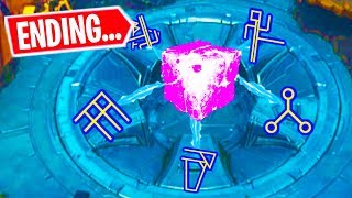 new final rune event ending leaked cube returns fortnite season 8 - all fortnite runes season 8