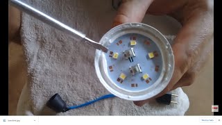 Como consertar lâmpada de Led