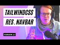 Tailwind CSS - Responsive Navbar & Landing Page