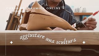 how to repair a terracotta sculpture