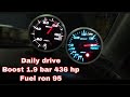 Daily drive 436 hp 1.9 bar fuel ron 95 by Zaki Spec