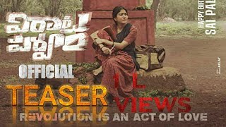 Sai Pallavi Virata Parvam Movie Teaser || Rana || Priya Mani || Telugu Trailers || NSE