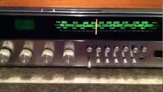 Vintage Sylvania CR-2743 Receiver Demo