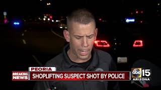Peoria police investigating officer-involved shooting near Walmart