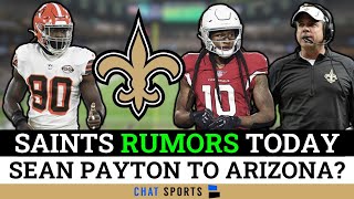 DeAndre Hopkins Trade To New Orleans For Sean Payton? + Saints Rumors Today On Jadeveon Clowney