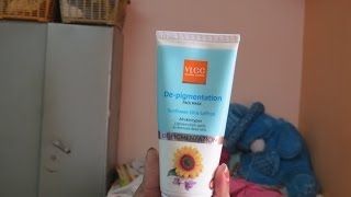 Vlcc De pigmentation face mask review || First impression try on