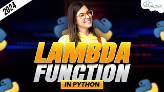 Lambda Function in Python | Python Tutorial 2024 - Python Full Course For Beginners