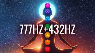 Raise Your Higher Vibration - 777hz + 432hz - Manifest Miracles and Positive Energy, Binaural Beats