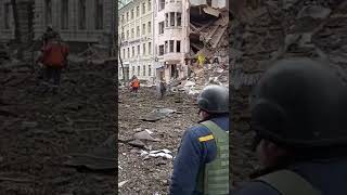 Shelling Consequences In A City Of Ukraine #Ukraine #Russia #war #notwar #Shorts