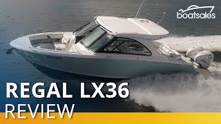 2024 Regal LX36 Review | boatsales