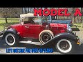 Detailing a Model A That Hasn't Been Washed in 40 YEARS!!