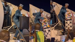 Moment Super Eagles Players Returned Back to  Nigeria After AFCON Final
