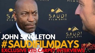 John Singleton interviewed at the Saudi Film Days World Premiere & Gala #SaudiFilmDays #WeAskMore